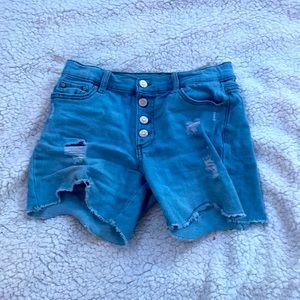 Stretchy comfortable Jean shorts